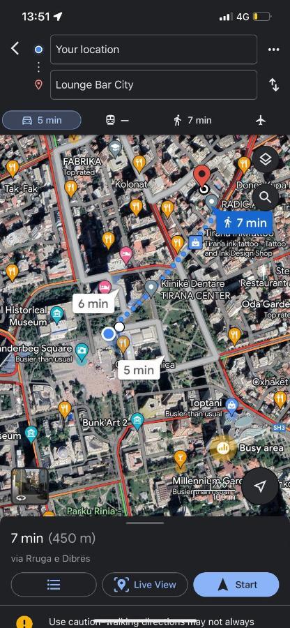 53° Bs Skanderbeg City Center Comfort Tirana Extérieur photo